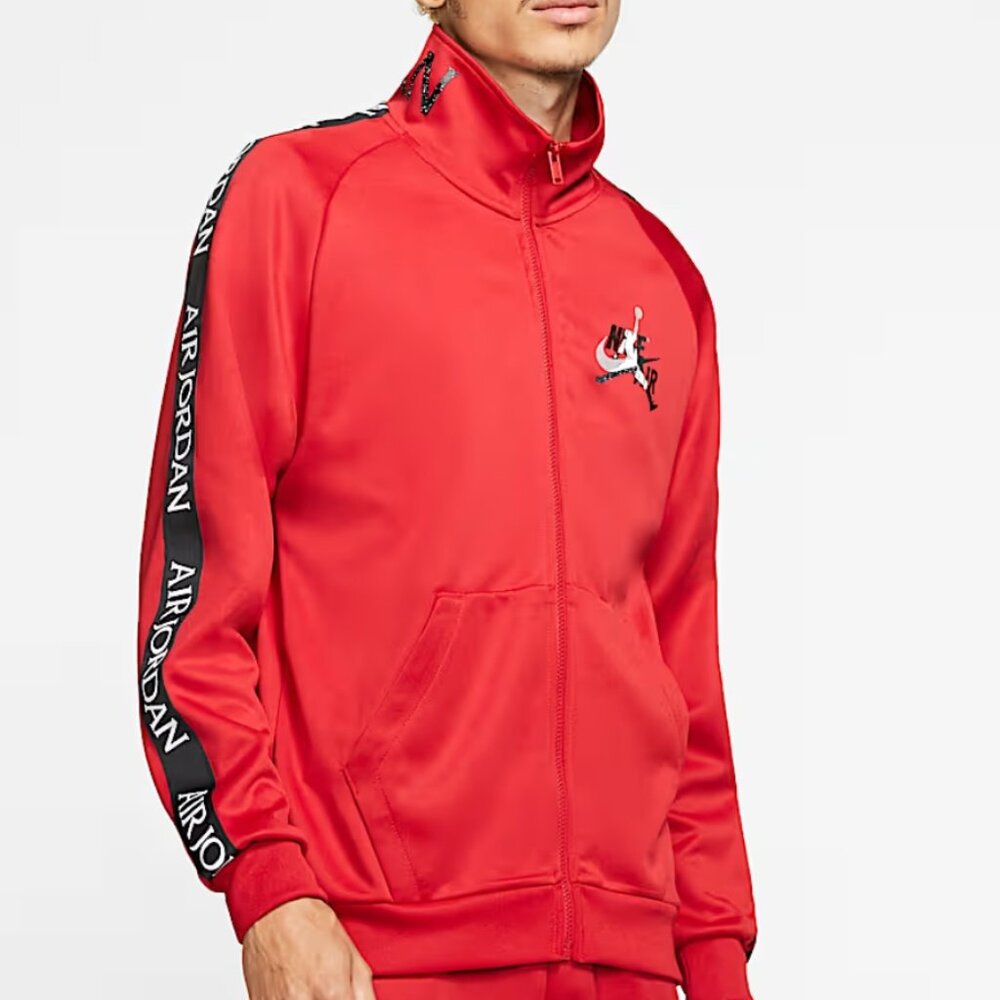 Jordan Jumpman Classic Men's Tricot Warm-Up Jacket - Like New